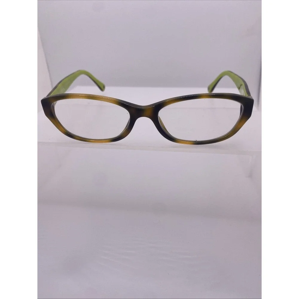 Coach Eyeglasses FRAMES ONLY HC 6002 Cecilia 51-16-135 Brown Tortoise Green 373